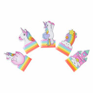 Vingerpoppetjes Eenhoorn - 5st.