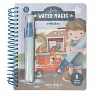 Little Dutch Magisch Waterkleurboek Jim Voertuigen