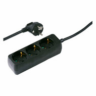 Grundig 3-Voudige Stekkerdoos, 1,5m