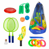 Buitenspeelgoed Set in Bewaartas - 15dlg.