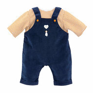 Corolle T-Shirt en Marineblauw Overall voor Babypop, 42cm