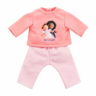 Corolle Roze Pyjama voor Poppen van 36cm, 2dlg.