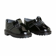 Corolle Zwarte Gelakte Babyschoentjes voor Poppen, 36cm