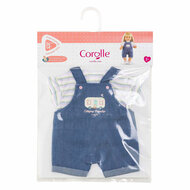 Corolle Poppen Jeans Overall met T-Shirt Kleine Ontdekker - 36cm