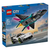 LEGO City 60489 Straalvliegtuig vs. Sportauto