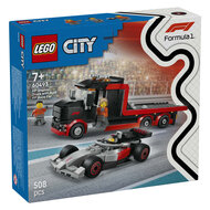 LEGO City 60493 F1 displaytruck met Audi F1 racewage