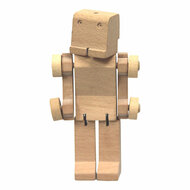 Primi Passi - Houten Transformeer Robot/Truck