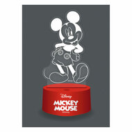 3D Lamp met Afstandbediening Mickey Mouse