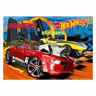 Hot Wheels Posters &amp; Stickersboek
