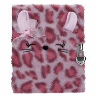 TOPModel Cosy Cat Dagboek met Slot