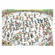 Jan van Haasteren Legpuzzel - Skateboarden In De Bowl - 1000st.