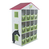 Kids Globe Paarden Opbergbox met 12 Boxen