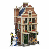 Cubic Fun 3D Puzzel Hollanse Bakkerij met Led Verlichting - 65st.