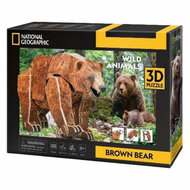 Cubic Fun 3D Puzzel National Geographic  Bruine Beer