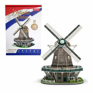 Cubic Fun 3D Puzzel Molen LED - 65st.