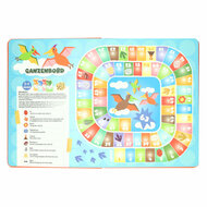 Bordspellen Boek 8 Spellen Dinosaurus - 3jr.