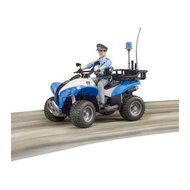 Bruder Bworld Politie Quad met Agente 1:16