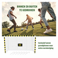 Voetbaldoel 300x180x120 cm