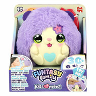 Jumbo Funtasy Family Kiss-Meez Hamster - Interactieve Knuffel