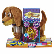 Animagic Diggles Hond Interactieve Knuffel