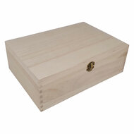 Houten Kist 24-Vaks met Deksel