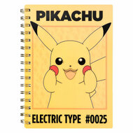 Notitieboek Pikachu