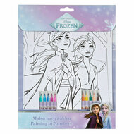 Kleuren op Nummer Set Frozen