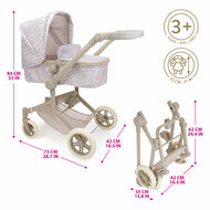 CityPark 2-in-1 Deluxe Poppenwagen &amp; Buggy
