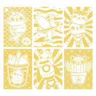 Mini MyMy Glitter Kleurpapier A4