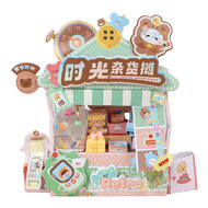 Kawaii Miniatuur Knutselkraampje Boodschappen - Groen
