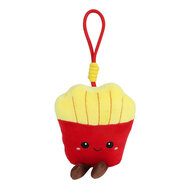 Fluffy Menu Fastfood Sleutelhanger Pluche - 9-12cm