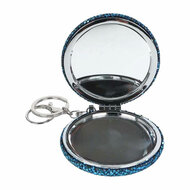 Glamour spiegeltje diamantjes 3ass 7,5cm