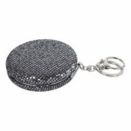 Glamour spiegeltje diamantjes 3ass 7,5cm