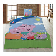 Peppa Pig Dekbedovertrek Family - 140 x 200 cm