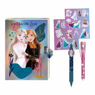 Frozen 2 Dagboek met Slot, Magische Pennen en Stickers
