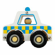 Bigjigs Houten Politie Auto