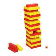 Buurman &amp; Buurman Stapeltoren Spel met Dobbelsteen