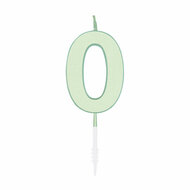 Taartkaars 4,5cm Pastel Mint no. 0