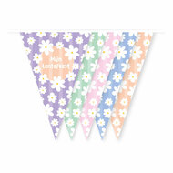 Vlaggenlijn Madeliefjes Mijn Lentefeest - 10m