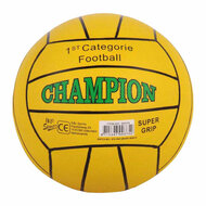 Straatvoetbal Rubber - Champion Geel