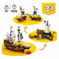 LEGO Craetor 31387 Klassiek Piratenschip