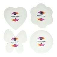 Schildersdoeken 20cm, 12 stuks (3x4 vormen)