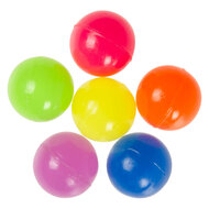 Stuiterballen Neonkleurig, 50st.