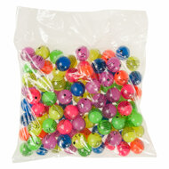 Stuiterballen in Neon Kleur - 100st.