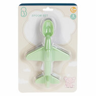 Baby Lepel Set Vliegtuig - 2st.