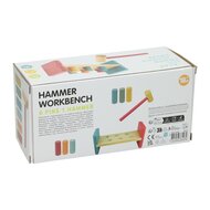 Houten Hamerbank met Hamer