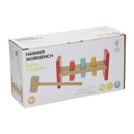 Houten Hamerbank met Hamer