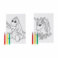 Set Canvaspanelen 9,5x15cm - 2st.