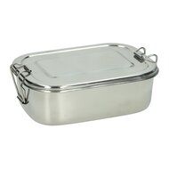 Lunchbox van RVS - 18x13x6,8cm