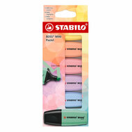 STABILO BOSS MINI Pastel Markeerstiften - 6dlg.